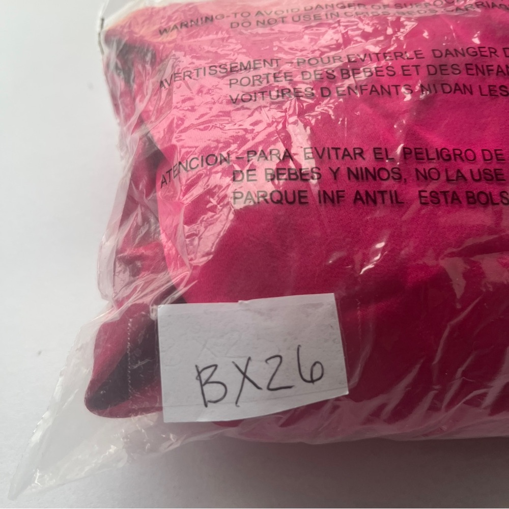 SHEIN Women's Satin Wrap dress - Deep Pink - Picture 10 of 10